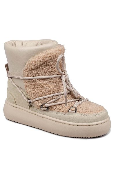 Kids Club Shoes Jump 60210 Beige Unisex Παιδικές μπότες χιονιού
