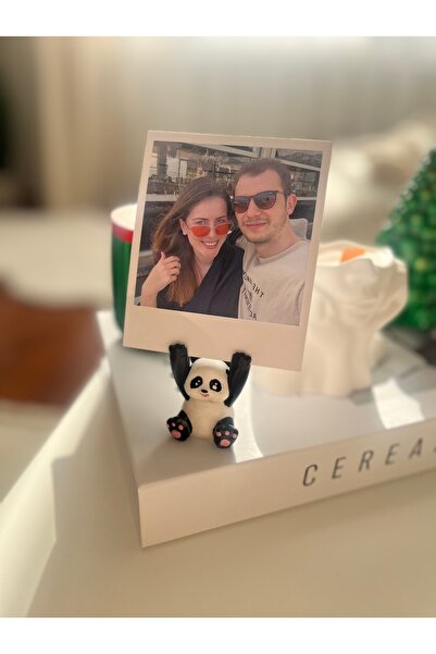 Mini Panda Note Holder , Photo Holder Decorative Object