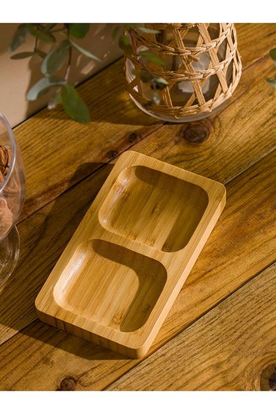 LC Waikiki 18 cm Brown Wooden Snack Bowl - Lcw Home Imrex Global