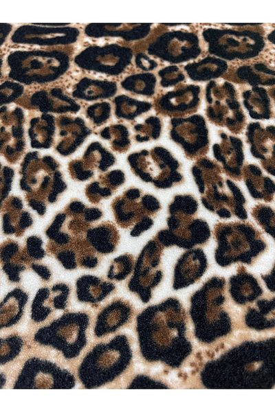zeinapp Non-Pilling Animal Leopard Snake Patterned Fleece Fabric 100X180 cm