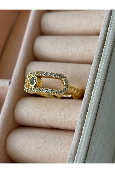 Ressia Adjustable Mesika Steel Ring