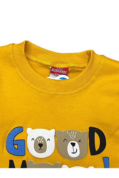 Juniorcocukgiyim Good Mood Printed Children's Suit