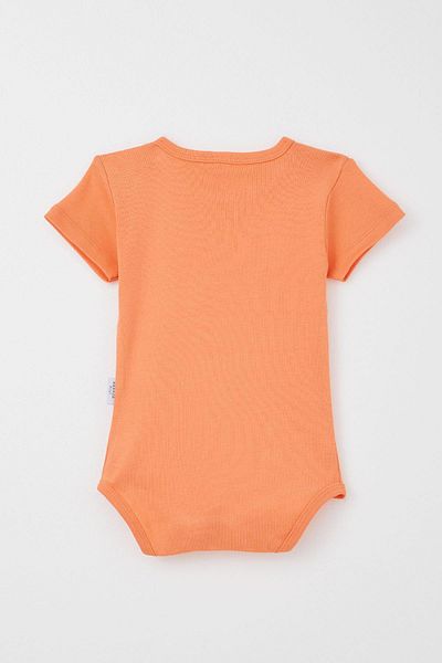 Breeze Snap Fastener Bodysuit for 9-3 Years Old Baby Boy - Salmon