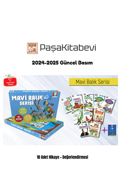 Öykü Yayıncılık Öykü Yayınları Mavi Balık Serisi Set (10 Hikaye) 2024-2025 Gü...