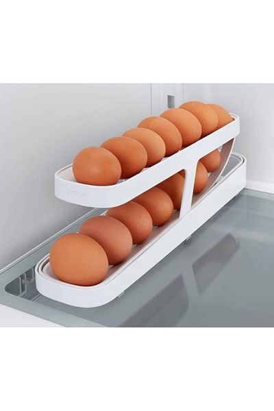 Eşya Dünyası 1Pc New Generation Household Egg Rack, Egg Storage Rack,
