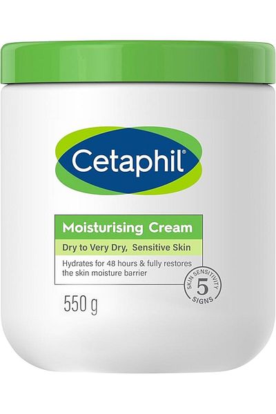 Cetaphil سيتافيل كريم مرطب للوجه والجسم 450جم