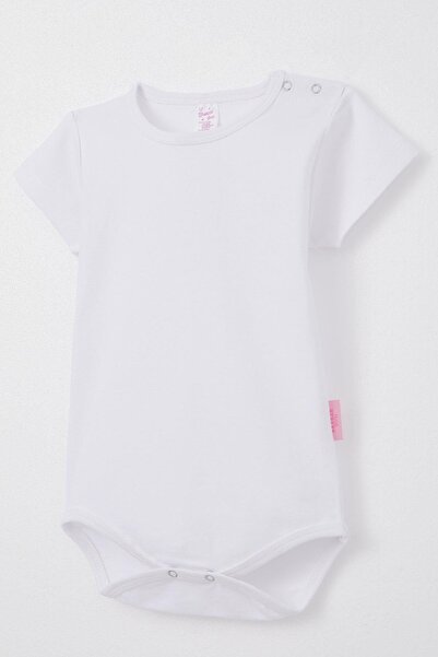 Breeze Baby Girl Snap Bodysuit Body Basic 9 Months-3 Years, White