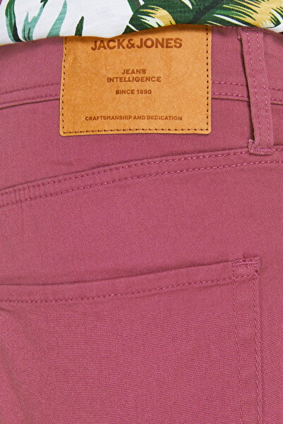 Jack & Jones 12201546_jpstrick Jjoriginal Normal Bel Düz Koyu Pembe Erkek Şort