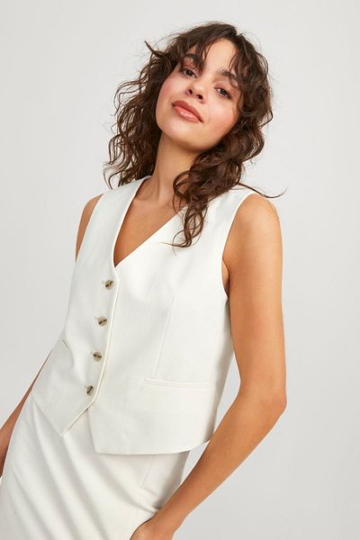 Jack & Jones Mary Women's Vest - Button Closure