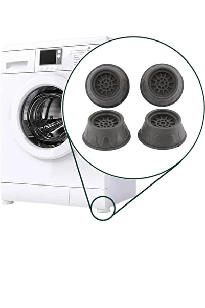 NUBLADO Laundry Refrigerator Machine White Goods Anti-Vibration Riser Foot Base Stand 4 Pieces.