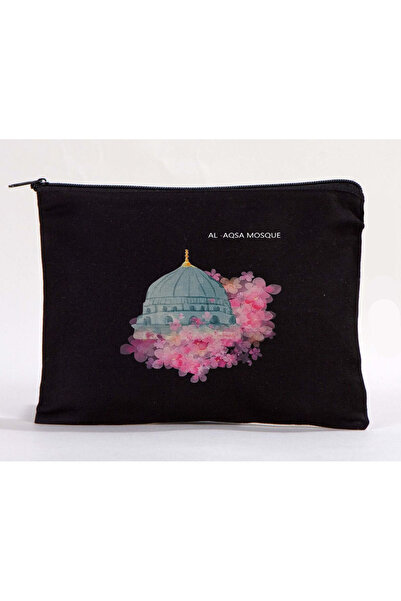 Boom town Jerusalem Purpose Black Makeup Bag Pen Holder Box Raw Cloth Bag