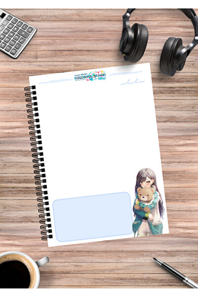 mertfigur Project Sekai - Anime Shiraishi Spiral A5 Notebook
