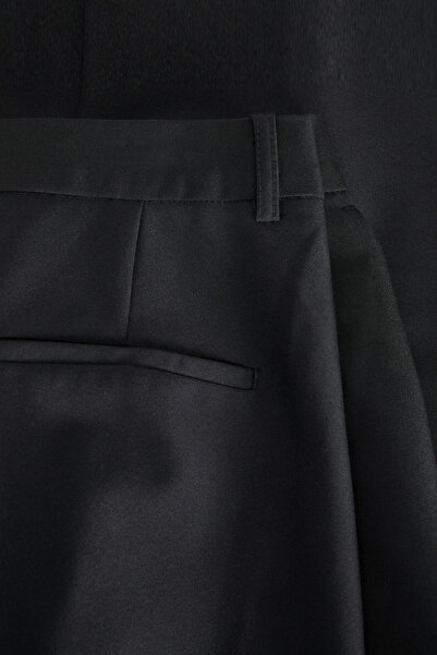 Jack & Jones Kadın Yüksek Bel Dokuma Pantolon - Ellis