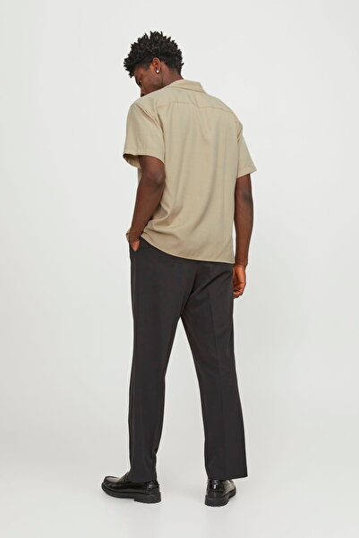 Jack & Jones Erkek Rahat Kesim Kısa Kollu Gömlek - Caaron