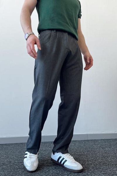 BayBayan Ανδρικό παντελόνι γυμνασίου από ύφασμα Lycra Casual μήκους μέχρι τον αστράγαλο