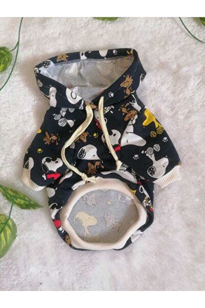 jeneric köpek kıyafeti, kedi ve köpek kapşonlu kazak