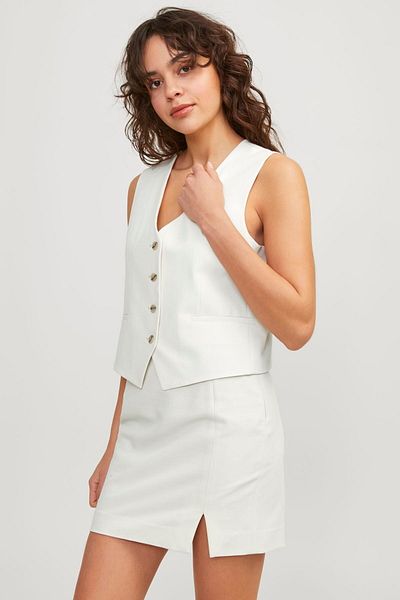 Jack & Jones Mary Women's Vest - Button Closure