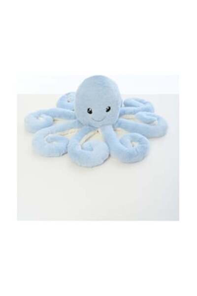 Çelik Pufu Toys Pufu Toys Yumuşak Uzun Bacaklı Peluş Ahtapot Oyuncak Mavi