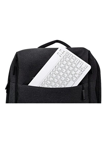 yumax Tüm Cihazlara Uyumlu Akıllı Taşınabilir Şarj Edilebilir Kablosuz Bluetooth Klavye ve Mouse Seti