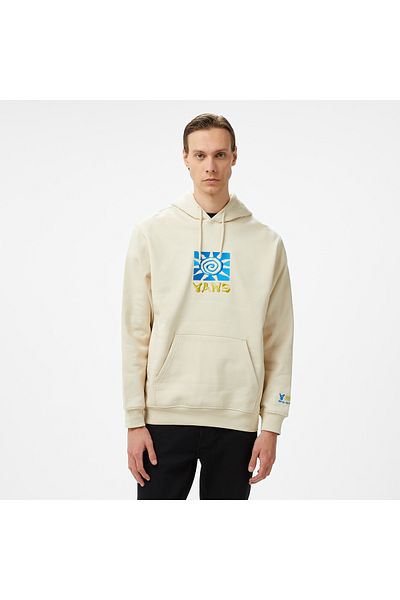 Vans Field Equipment Loose Po Men's Cream Sweatshirt