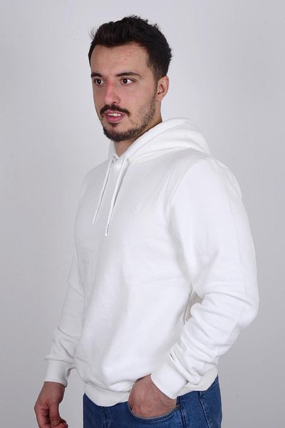 Cazador 22kceeo05616 Ecru Hooded Men's Sweat