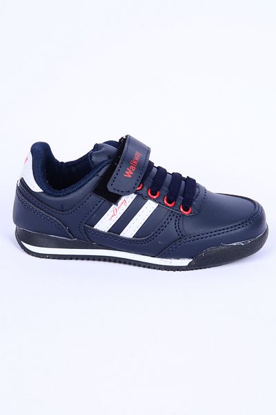 WALKWAY Αποτελεσματικά Pu P Δερμάτινη Άνετη Σόλα Navy Blue Daily Boy's Sports Shoes