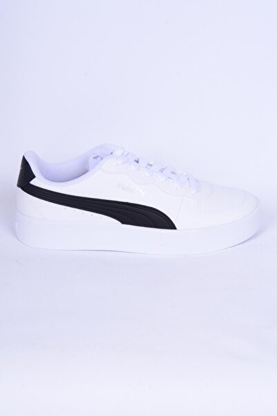 Puma 380147-02 Skyle Clean Beyaz-siyah Kadın Spor Ayakkabı