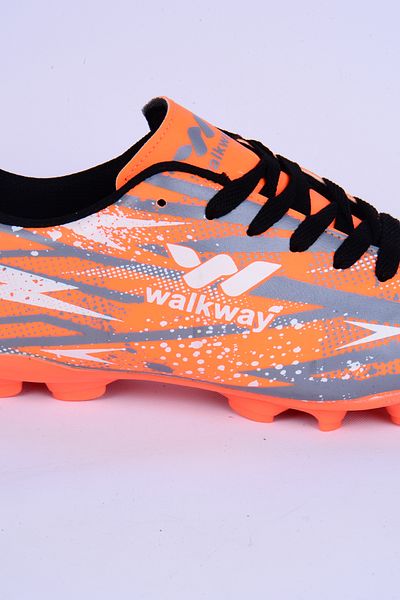 WALKWAY Ghete de fotbal pentru bărbați Power Kr-g Comfortable Sole Orange