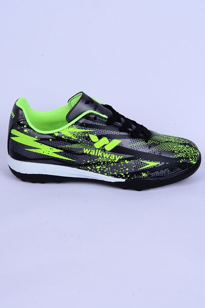 WALKWAY Power Hs-f Comfortable Sole Flexible Silver Boys' Astroturf Field Shoes