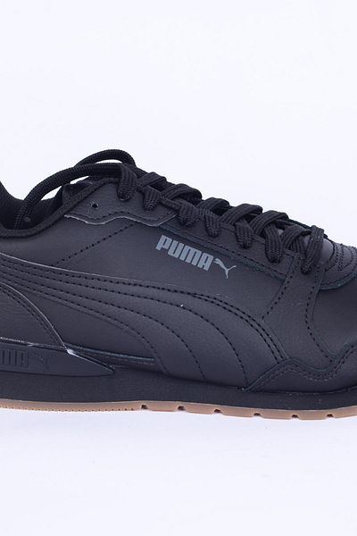 Puma 384855 -04 St Runner V3 L Black-Brown Men's Sports Shoes