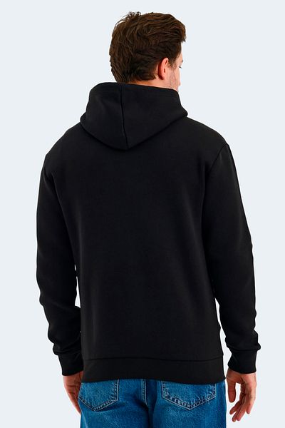 Slazenger Μαύρο ανδρικό φούτερ VONDA
