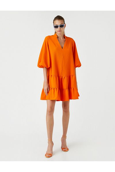 Koton Oversize Layered Dress
