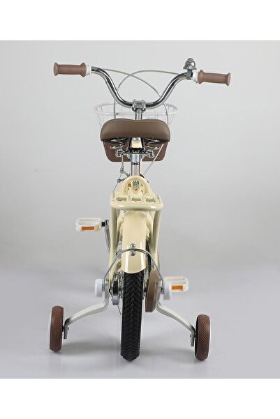 Fab N Funky TG Kids Bicycle, Rear Caliper Brakes, Easy Saddle Height Adjustment, Khaki - 14 Inches