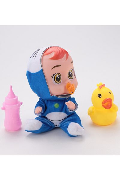 Fab N Funky دمية طفل دموع سحرية مع ملحقات من Cry Babies، متعددة الألوان، للأعمار من 3 سنوات