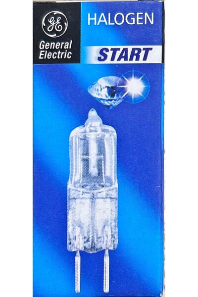 General Elektric 20 WATT 12 VOLT  HALOJEN KAPSUL AMPUL / G4 DUY / SARI IŞIK /...