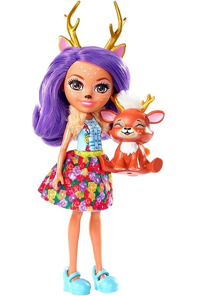 Enchantimals PAPUSI CU ANIMALUTE DANESSA DEER SI SPRINT