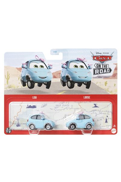 CARS CARS3 SET 2 MASINUTE METALICE LISA SI LOUISE