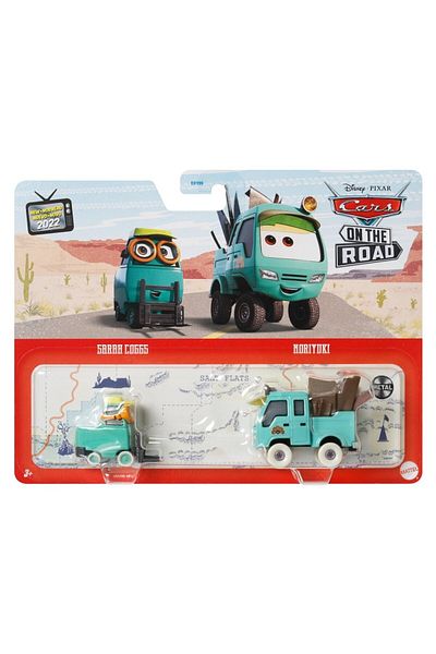 CARS CARS3 SET 2 MASINUTE METALICE SARAH COGGS SI NORIYUKI