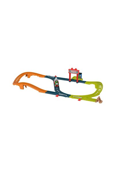 Thomas Train THOMAS SET DE JOACA CU LOCOMOTIVA PUSH ALONG PERCY SI ACCESORII