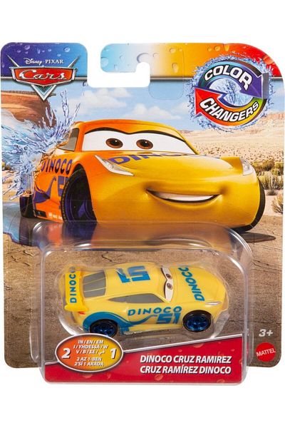 CARS MASINUTA DINACO CRUZ RAMIREZ CU CULORI SCHIMBATOARE