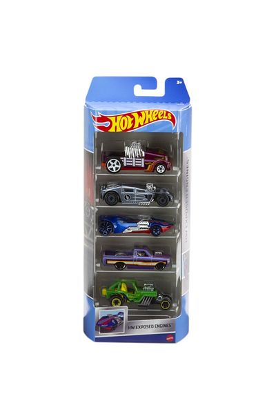 HOT WHEELS SET 5 MASINI HOT WHEELS EXPOSED ENGINES