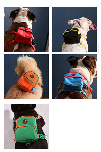 Barkie İzmir Pawlook Design Göğüs Tasması Şeklinde Sırt Çantası