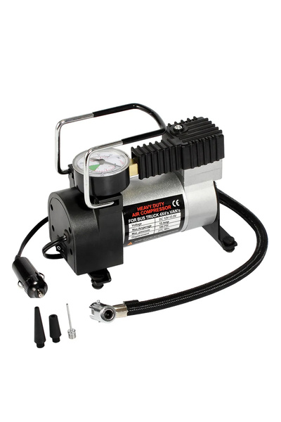 İtalyano Elektrikli Araba Lastik Şişirme / 150 PSI - 12V / Taşınabilir Metal ...