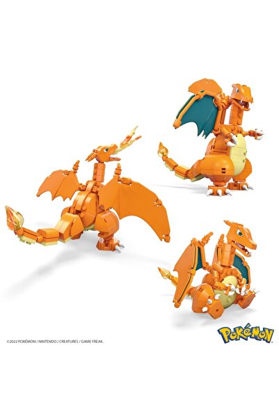 Pokemon MEGA CONSTRUX CHARIZARD DRACAUFEU GLURAK