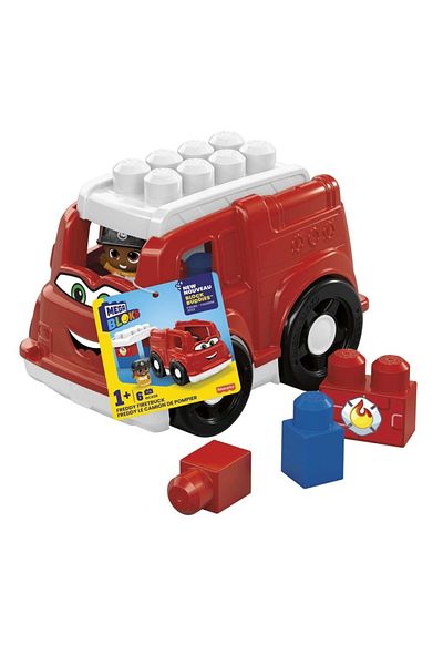 MEGA BLOCKS MEGA BLOKS FIRST CONSTRUCTORI VEHICUL FREDDY FIRETRUCK