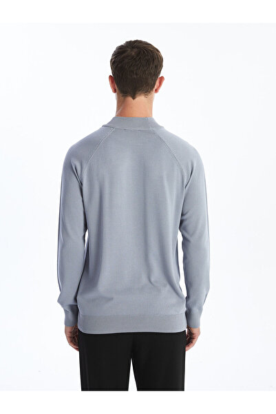 LC Waikiki Pulover tricotat pentru bărbați cu jumătate de gât cu mânecă lungă