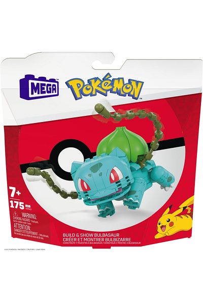 Pokemon MEGA CONSTRUX SET DE CONSTRUCTIE BULBASAUR