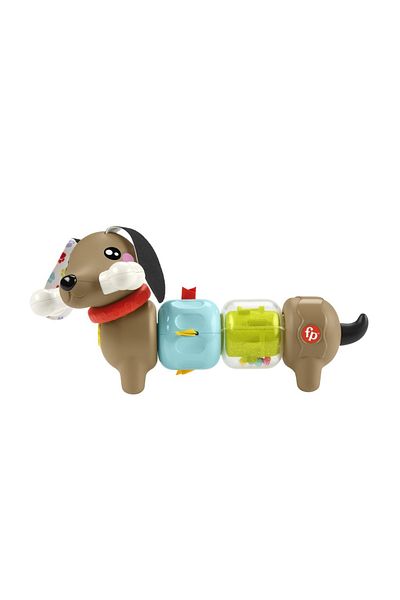 FISHER PRICE JUCARIE CATELUS DE ACTIVITATE PENTRU BEBELUSI CLICK AND SPIN