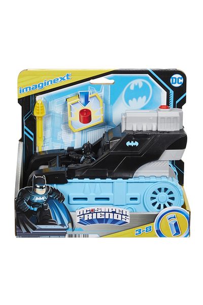 FISHER PRICE IMAGINEXT DC SUPER FRIENDS VEHICUL CU FIGURINA BAT-TECH