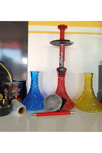 Elips Elbomger Nargile Takımı Ful Set